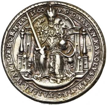 SAINT EMPIRE, AR médaille, 1550, ... 