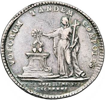 SAINT EMPIRE, AR médaille, 1736, ... 
