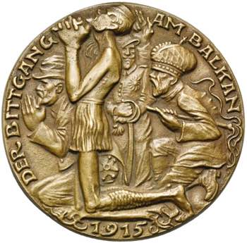 ALLEMAGNE, AE médaille, 1915, ... 