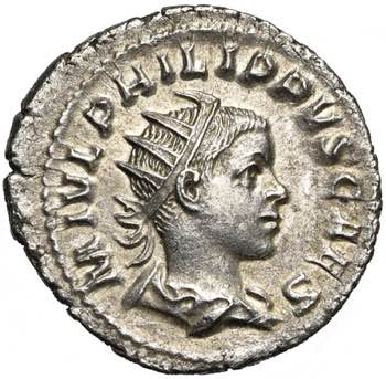 PHILIPPE II César (244-246), AR ... 