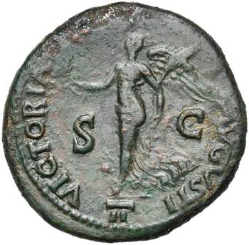 NERON (54-68), AE dupondius, 65, ... 