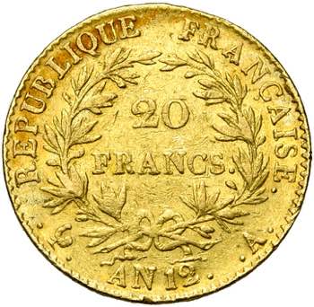 FRANCE, Consulat (1799-1804), AV ... 