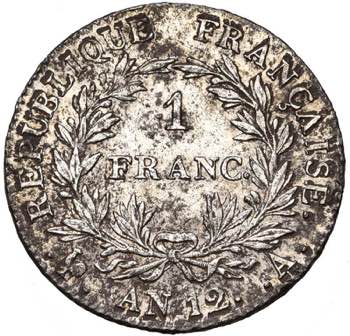 FRANCE, Consulat (1799-1804), AR 1 ... 