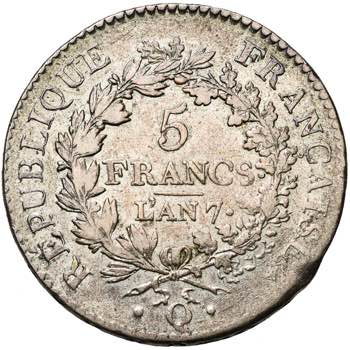 FRANCE, Directoire (1795-1799), AR ... 