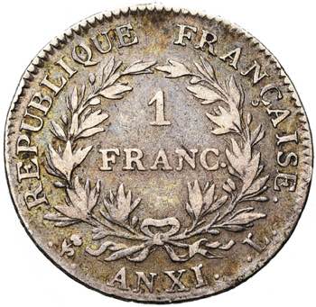 FRANCE, Consulat (1799-1804), AR 1 ... 