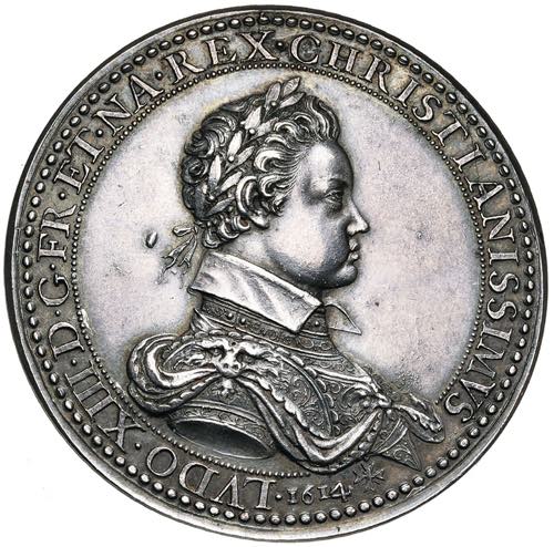 FRANCE, AR médaille, 1614, Briot ... 