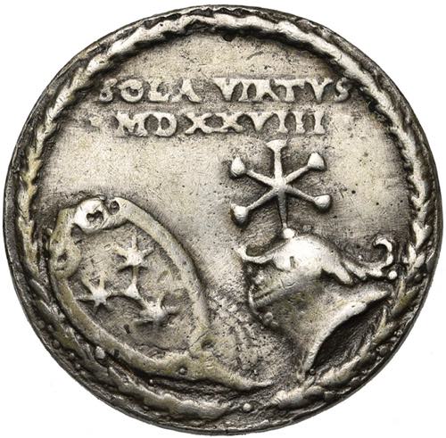ALLEMAGNE, AR médaille, 1528, M. ... 