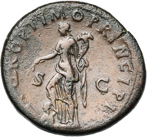 TRAJAN (98-117), AE sesterce, ... 