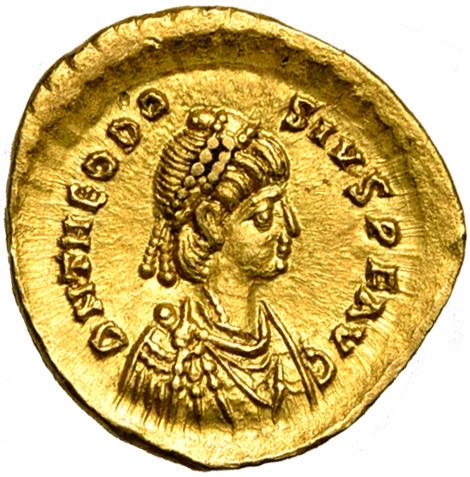 THEODOSE II (402-450), AV ... 