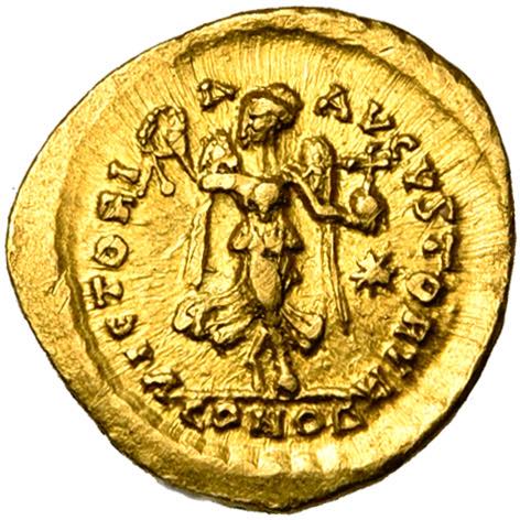 THEODOSE II (402-450), AV ... 