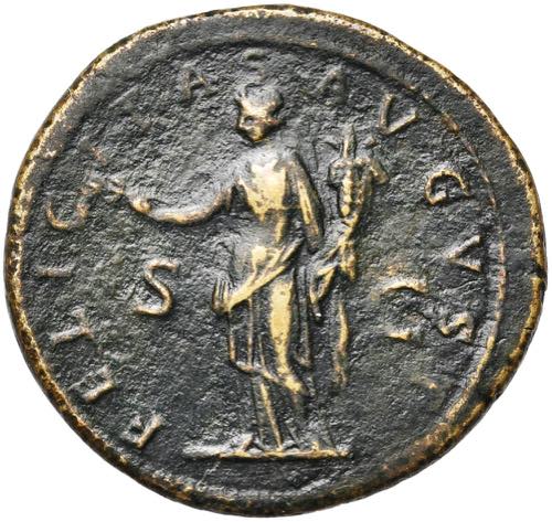 TRAJAN (98-117), AE dupondius, ... 