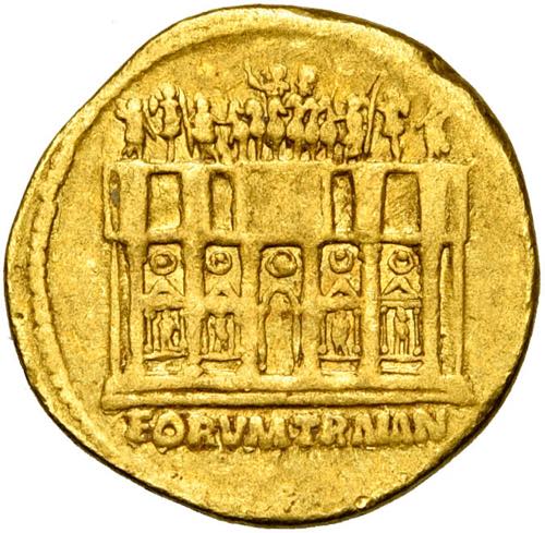 TRAJAN (98-117), AV aureus, ... 