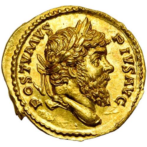 POSTUME (259-268), AV aureus, ... 