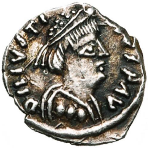 Justin II (565-578), AR 1/8 ... 