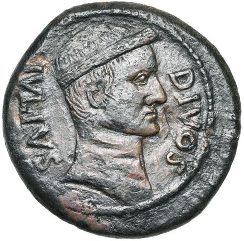 Octavien, AE grand bronze, 38 av. ... 