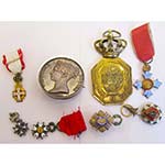 lot de 6 miniatures: Ordre de la Légion ... 