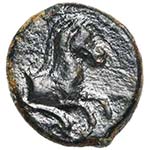SICILE, PANORMOS, AE bronze, vers 300 av. ... 