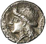 CORINTHE, AR drachme, 400-338 av. J.-C. D/ ... 