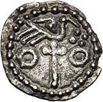 ANGLO-SAXONS, AR sceat, vers 710-760, ... 