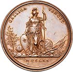 FRANCE, AE médaille, 1720, Saint-Urbain. ... 