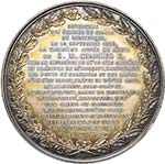 FRANCE, AR médaille, 1826, Caqué. ... 