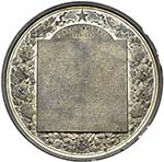 BELGIQUE, Etain médaille, 1859, Hart. ... 