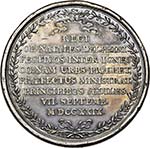 FRANCE, AR médaille, 1729, Duvivier. ... 