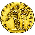 LUCIUS VERUS (161-169), AV aureus, 163-164, ... 