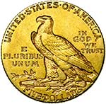 ETATS-UNIS, AV 5 dollars, 1912. Fr. 148.