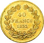 FRANCE, Louis-Philippe (1830-1848), AV 40 ... 