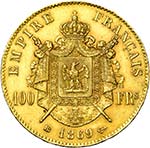 FRANCE, Napoléon III (1852-1870), AV 100 ... 