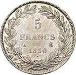 FRANCE, Louis-Philippe (1830-1848), AR 5 ... 