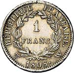 FRANCE, Napoléon Ier (1804-1814), AR 1 ... 