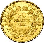 FRANCE, Napoléon III (1852-1870), AV 20 ... 