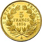 FRANCE, Napoléon III (1852-1870), AV 5 ... 