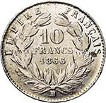 FRANCE, Napoléon III (1852-1870), 10 ... 