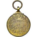 FRANCE, AE médaille, après 1791. Insigne ... 