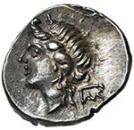 CORINTHE, drachme, après 300 av. J.-C. D/ ... 