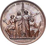 BELGIQUE, AE médaille, 1859, L. Wiener. ... 