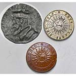 FRANCE, lot de 3 médailles de Charles Ier, ... 