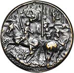 ITALIE, AE médaille, s.d. (1441 ?), ... 