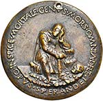 ITALIE, AE médaille, s.d. (1467), Sperandio ... 