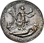 ITALIE, AE médaille, 1473, Sperandio de ... 