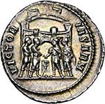 DIOCLETIEN (284-305), AR argenteus, 294, ... 