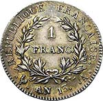 FRANCE, Napoléon Ier (1804-1814), AR 1 ... 
