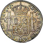 PEROU, Charles IV (1788-1808), AR 8 reales, ... 