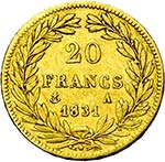 FRANCE, Louis-Philippe (1830-1848), AV 20 ... 