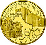 LUXEMBOURG, Henri (2000-), AV 10 euro, 2008. ... 