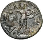 JUDEE, Domitien (81-96), AE bronze, 83, ... 