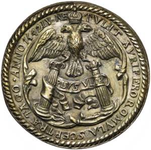 SAINT EMPIRE, AR médaille, 1542, Ludwig ... 